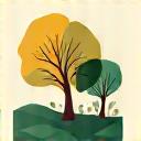 Icon representing seasonal change